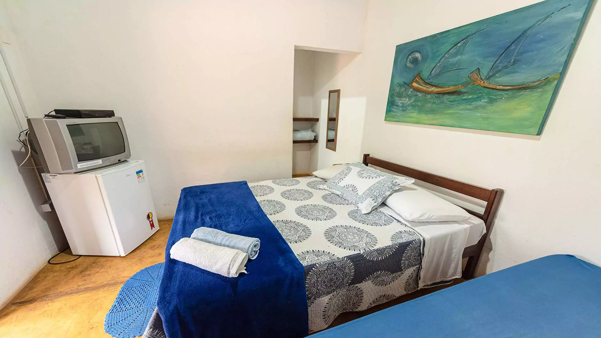 quarto 7 pousada gibinha 4